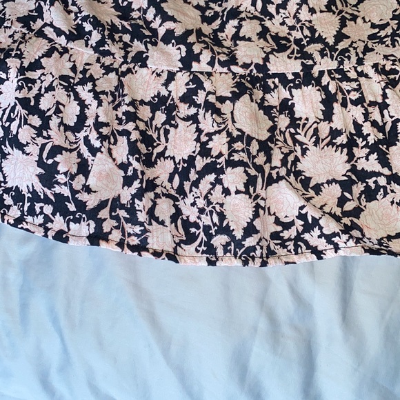 JCrew Cotton Floral Tank Top XL - Picture 5 of 8